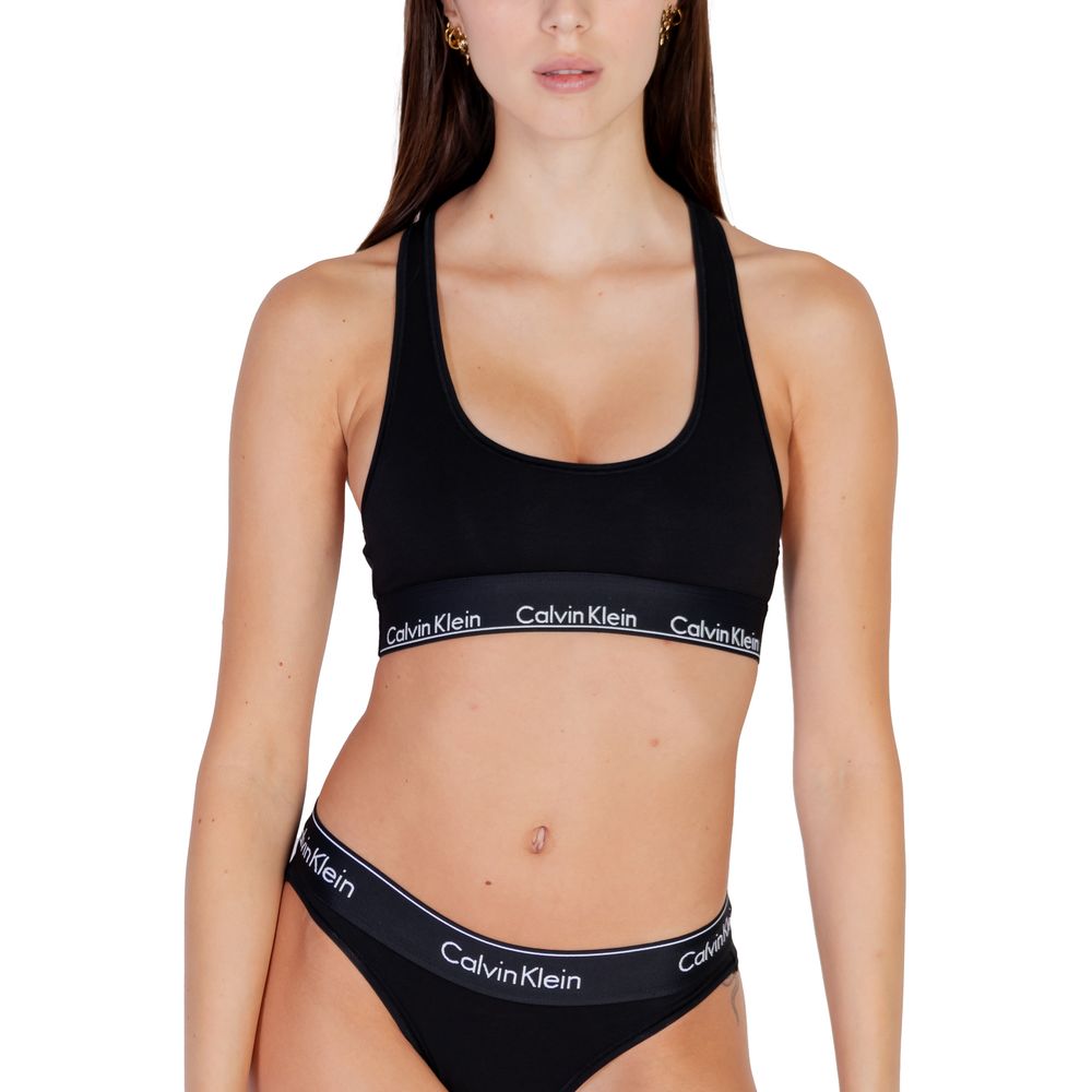 Calvin Klein Underwear Roupa íntima preta de algodão