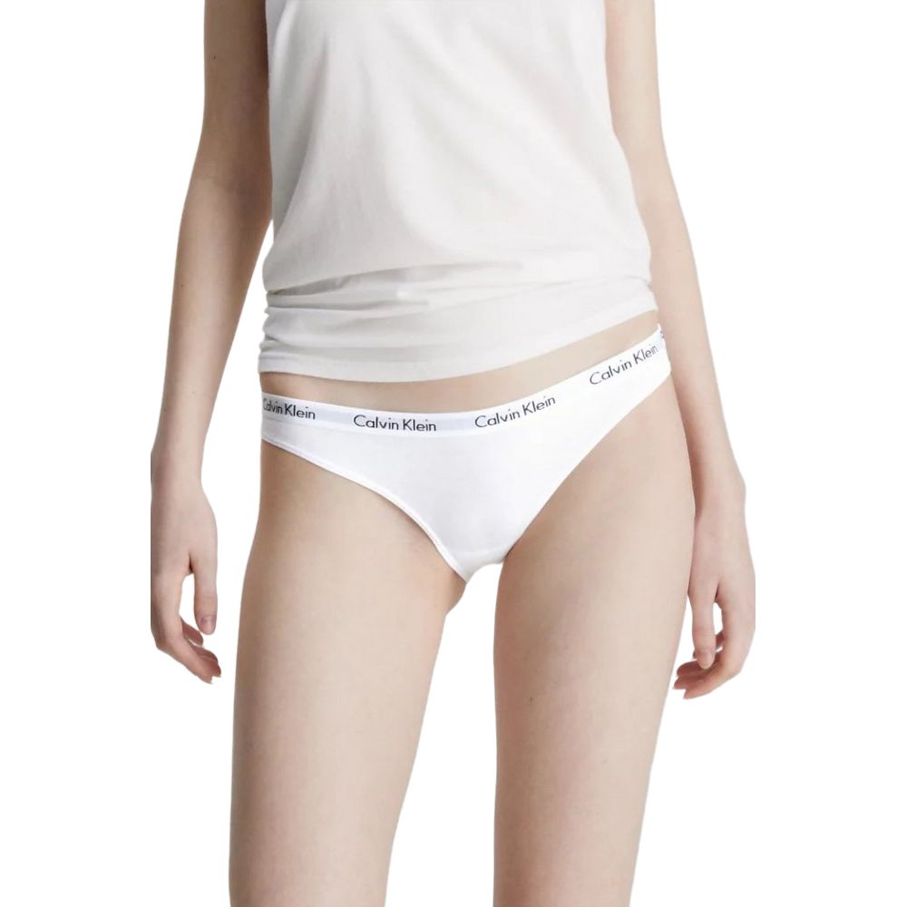 Calvin Klein Underwear Roupa íntima de algodão branca