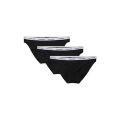 Calvin Klein Underwear Calcinha Preta de Algodão