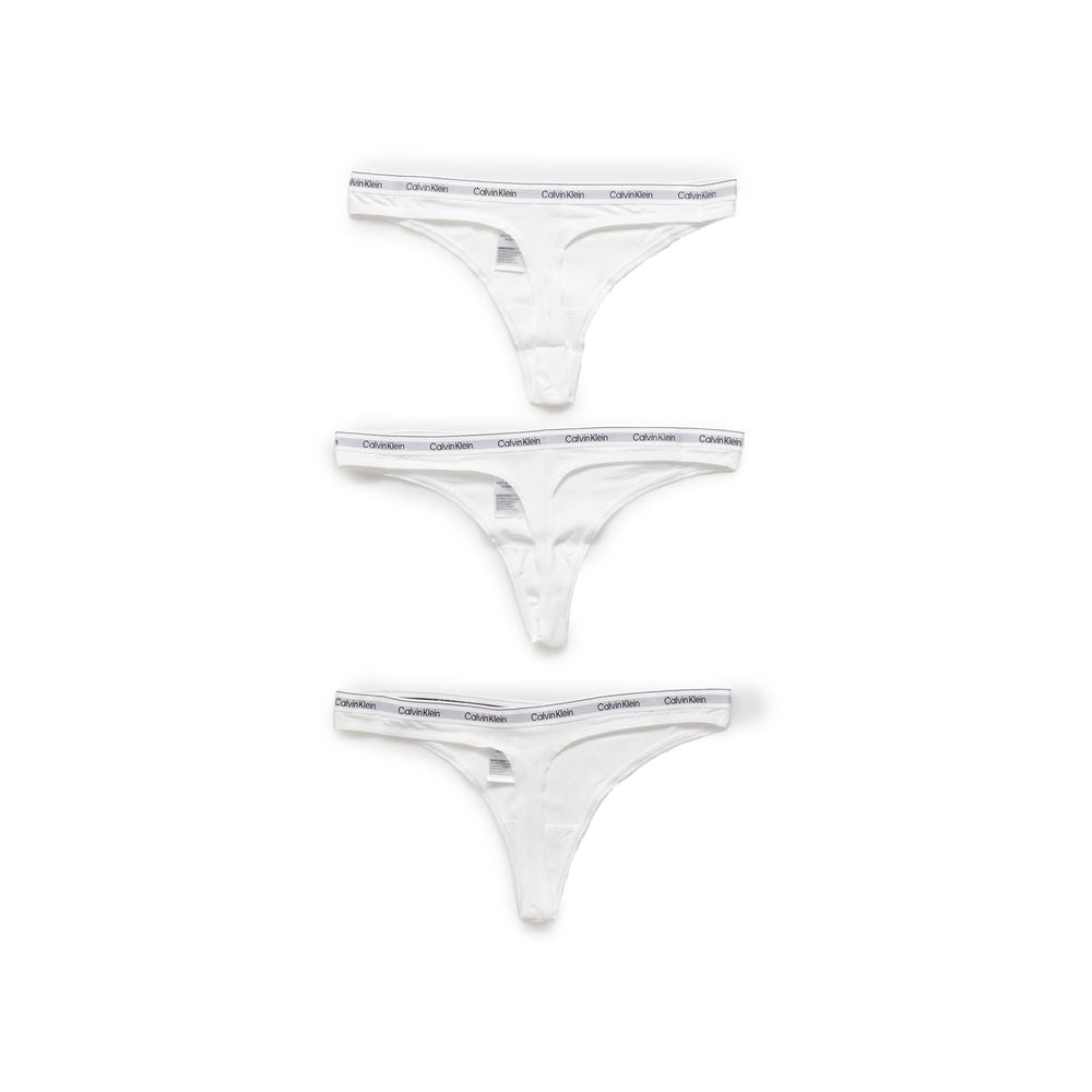 Calvin Klein Underwear Roupa íntima de algodão branca