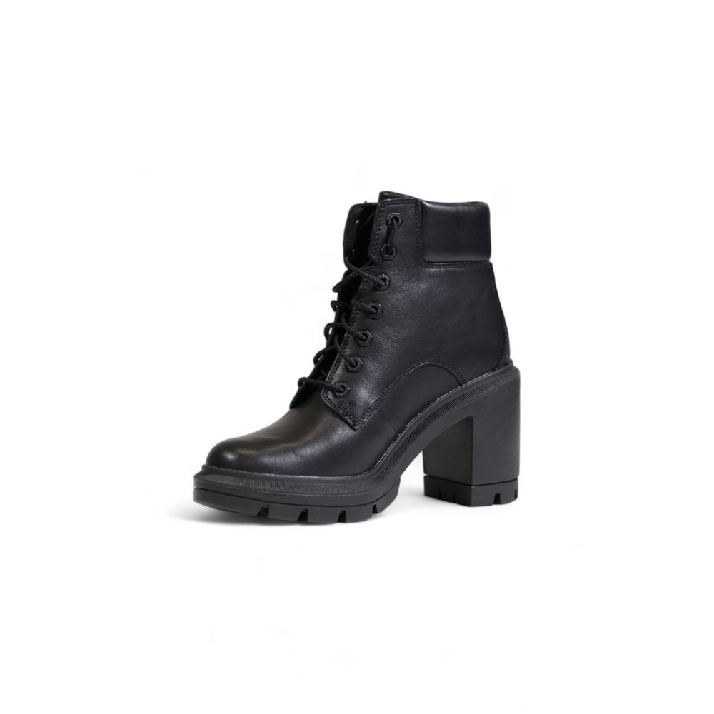 Sandália Timberland Preta de Couro Reciclado