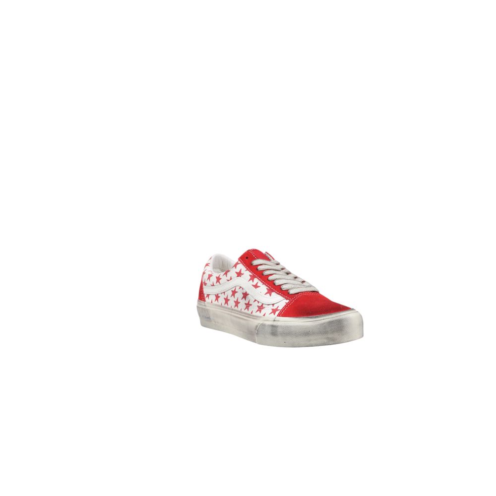 Tênis Vans Red Suede Leather
