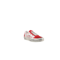 Tênis Vans Red Suede Leather