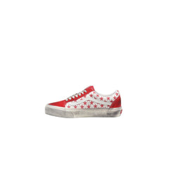 Tênis Vans Red Suede Leather