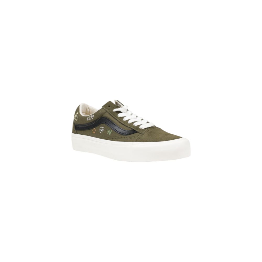 Tênis Vans Verde Couro