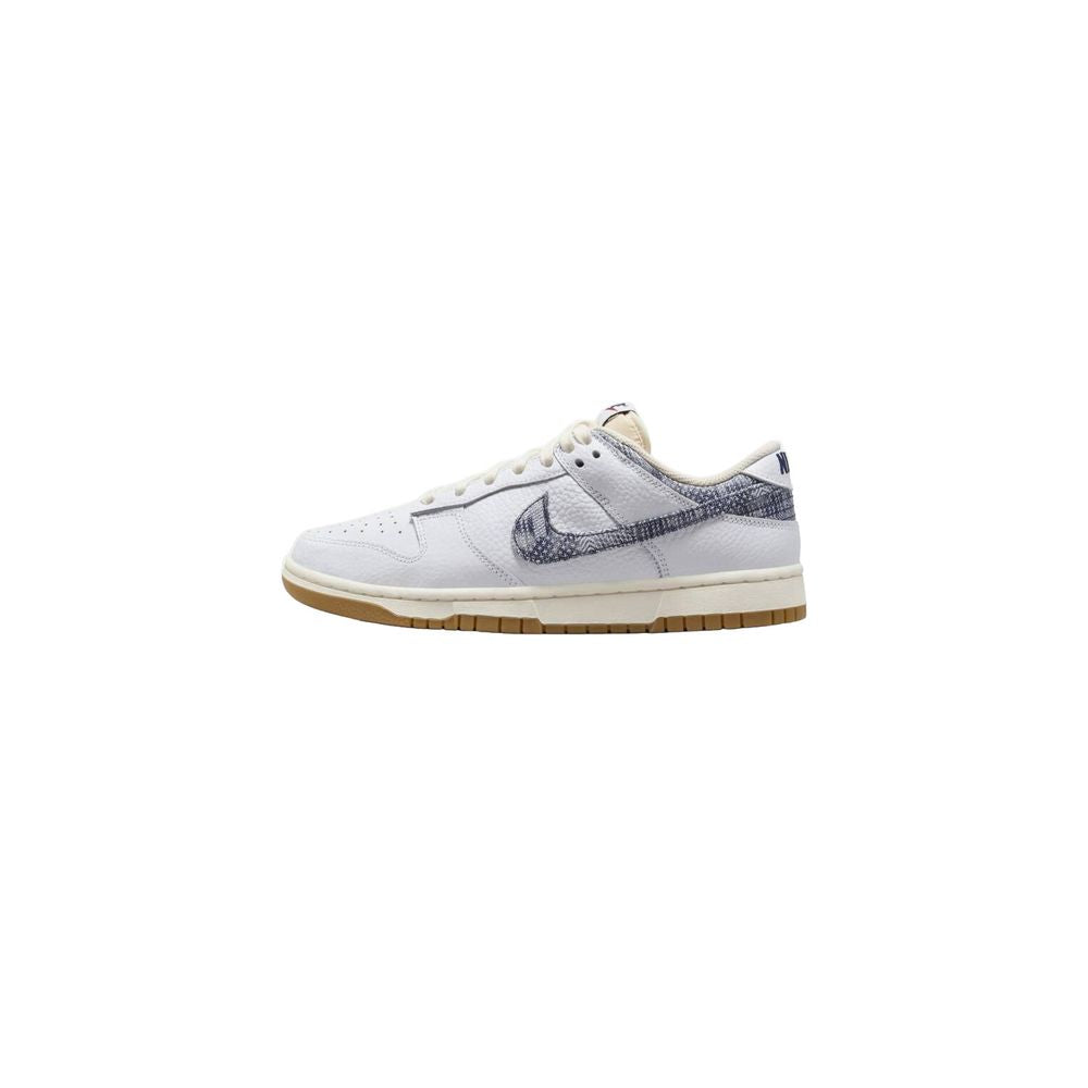 Nike Dunk Low White/ Midnight Navy-Gym Red-Sail