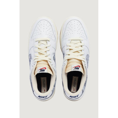 Nike Dunk Low White/ Midnight Navy-Gym Red-Sail