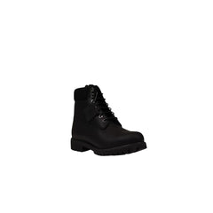 Bota de couro Timberland Black Suede