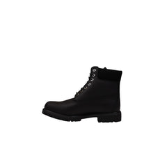 Bota de couro Timberland Black Suede