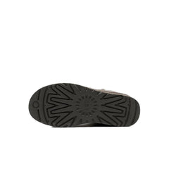 Bota de couro camurça cinza UGG