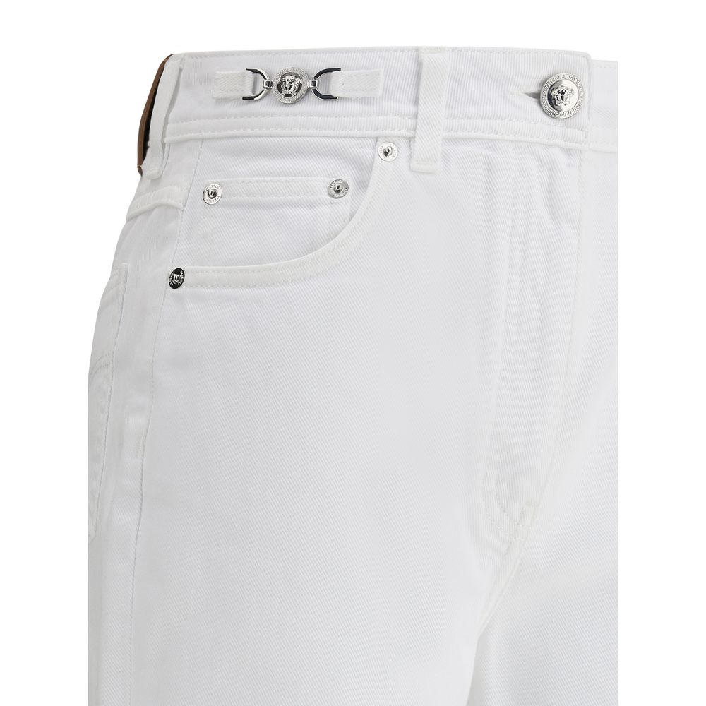 Jeans branco Versace