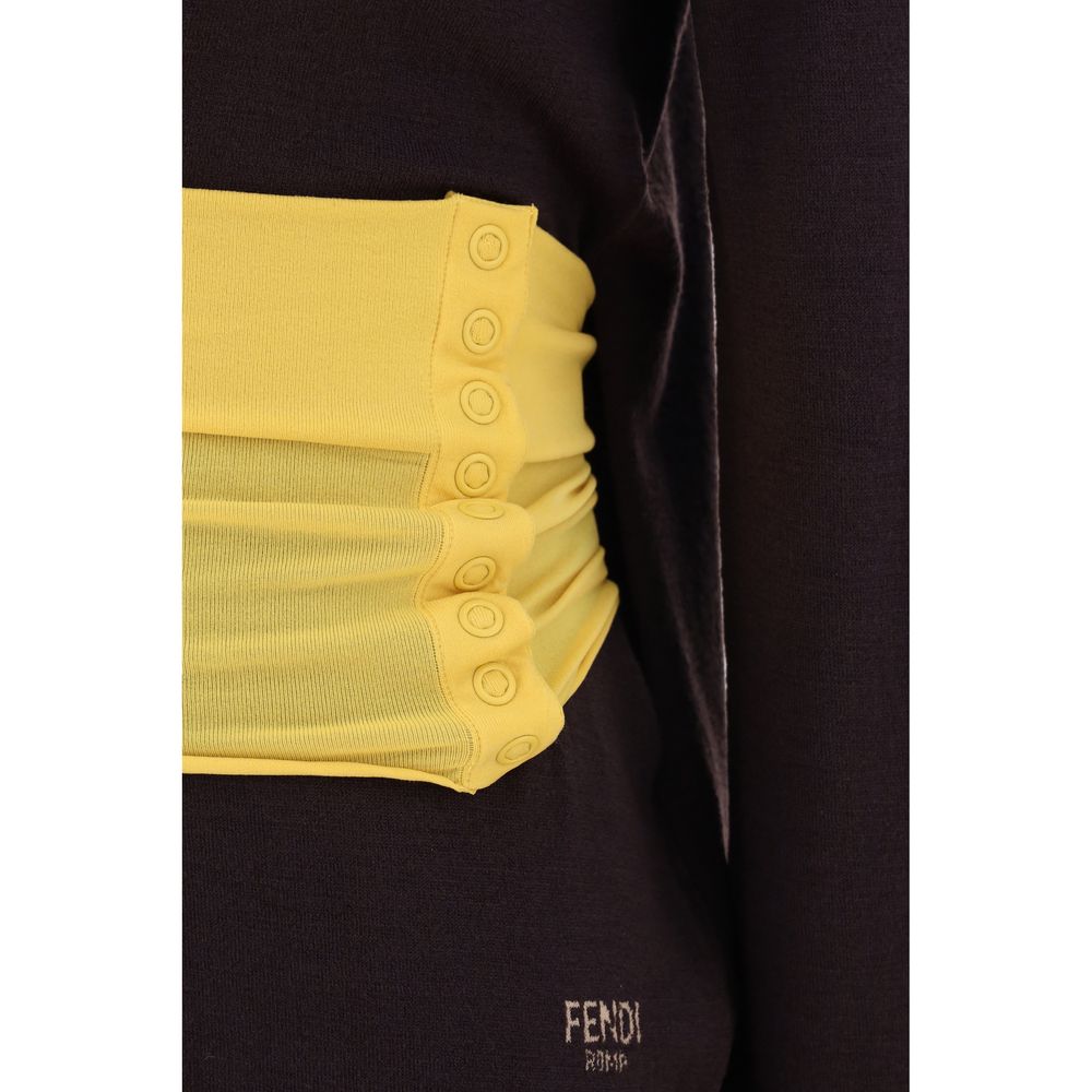 Suéter de gola alta Fendi