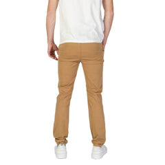 Calça jeans e calça de algodão bege Superdry