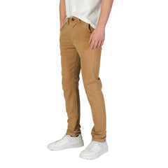 Calça jeans e calça de algodão bege Superdry