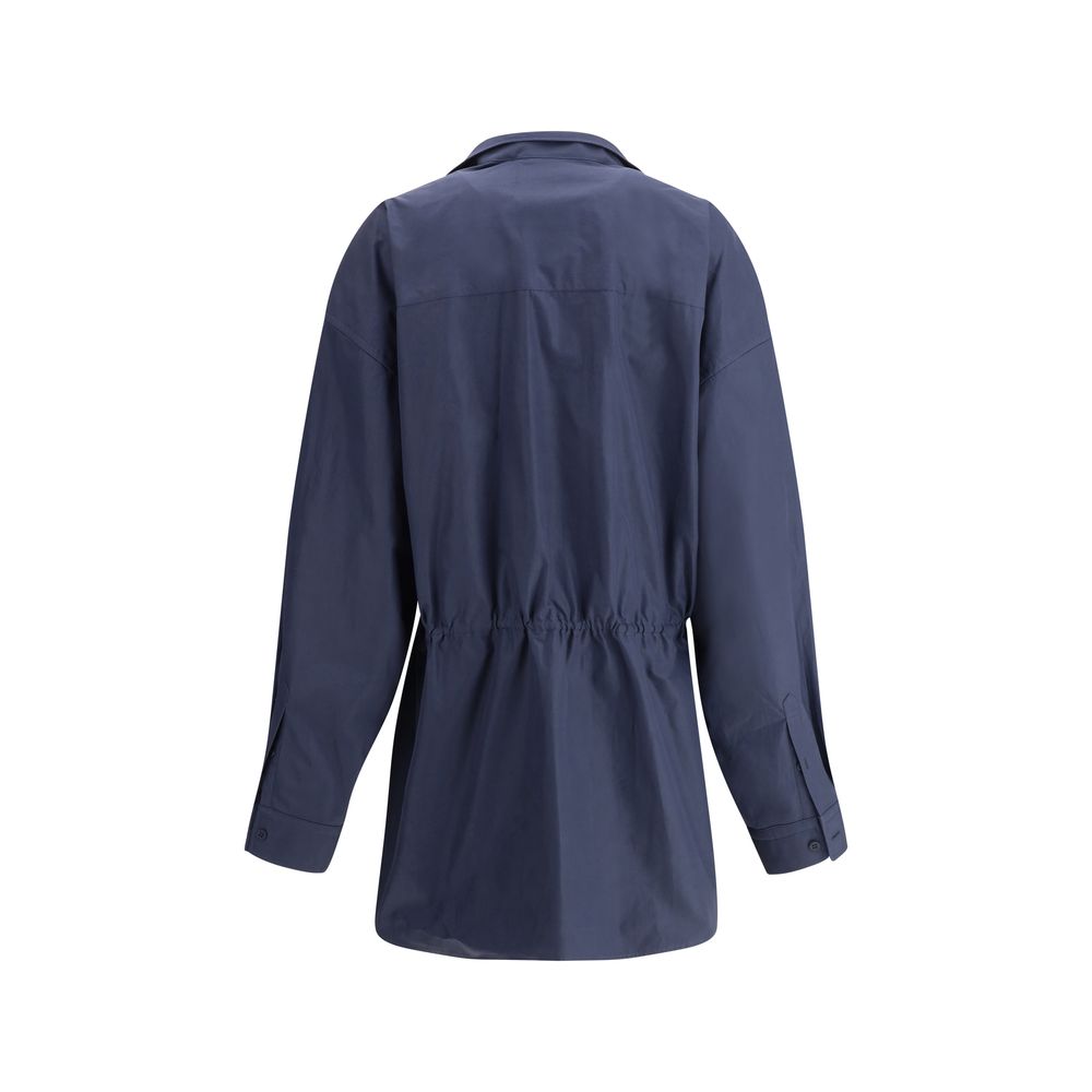 Balenciaga Camisa Mini Vestido