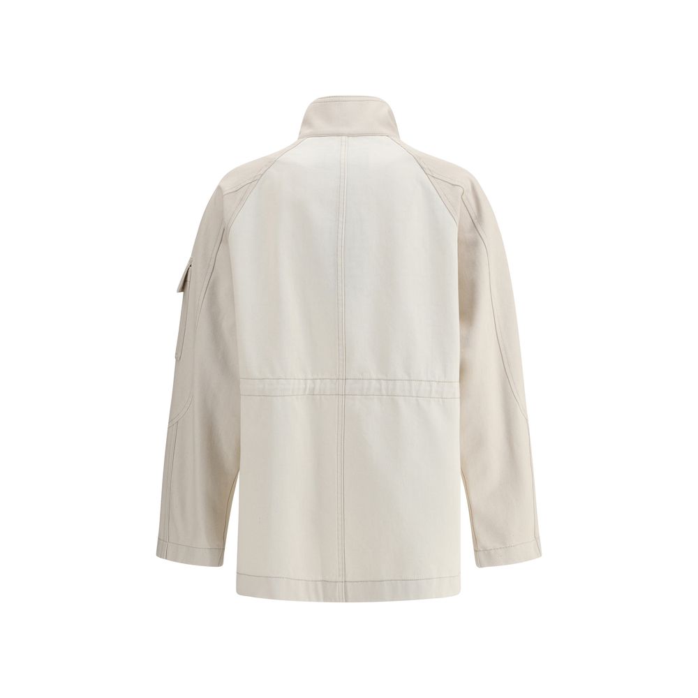 Jaqueta bomber jeans Fendi