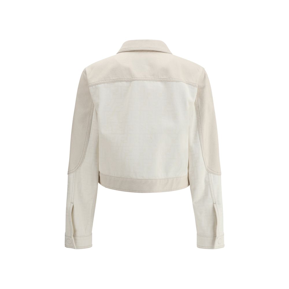 Fendi FF estampa Denim Gacket