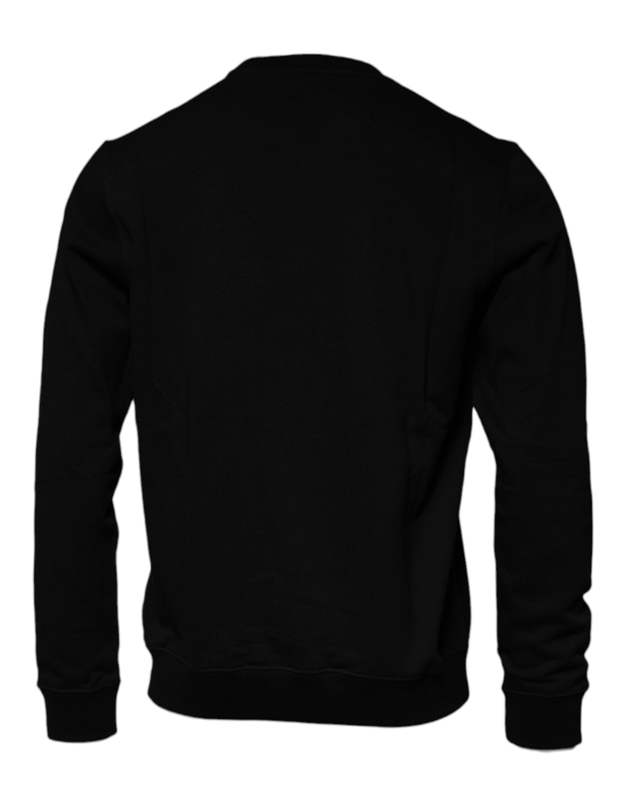 Suéter masculino de lã Medusa com gola redonda preto Versace