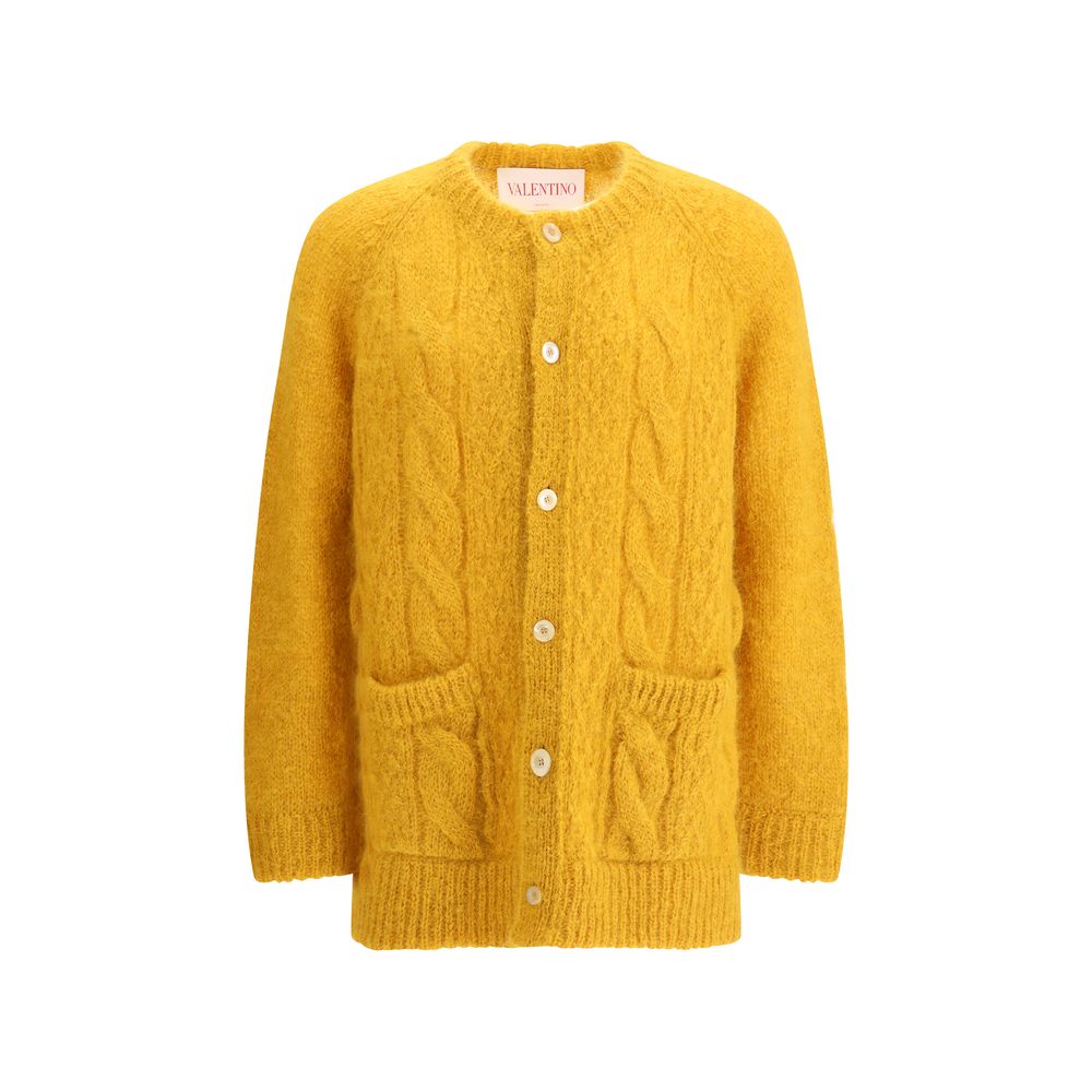 Cardigan longo de lã Valentino