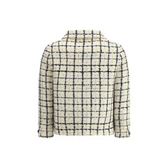 Jaqueta de tweed com lantejoulas Valentino