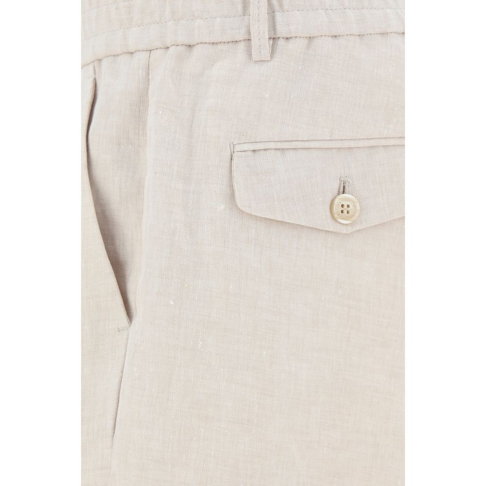 Shorts de linho Brunello Cucinelli