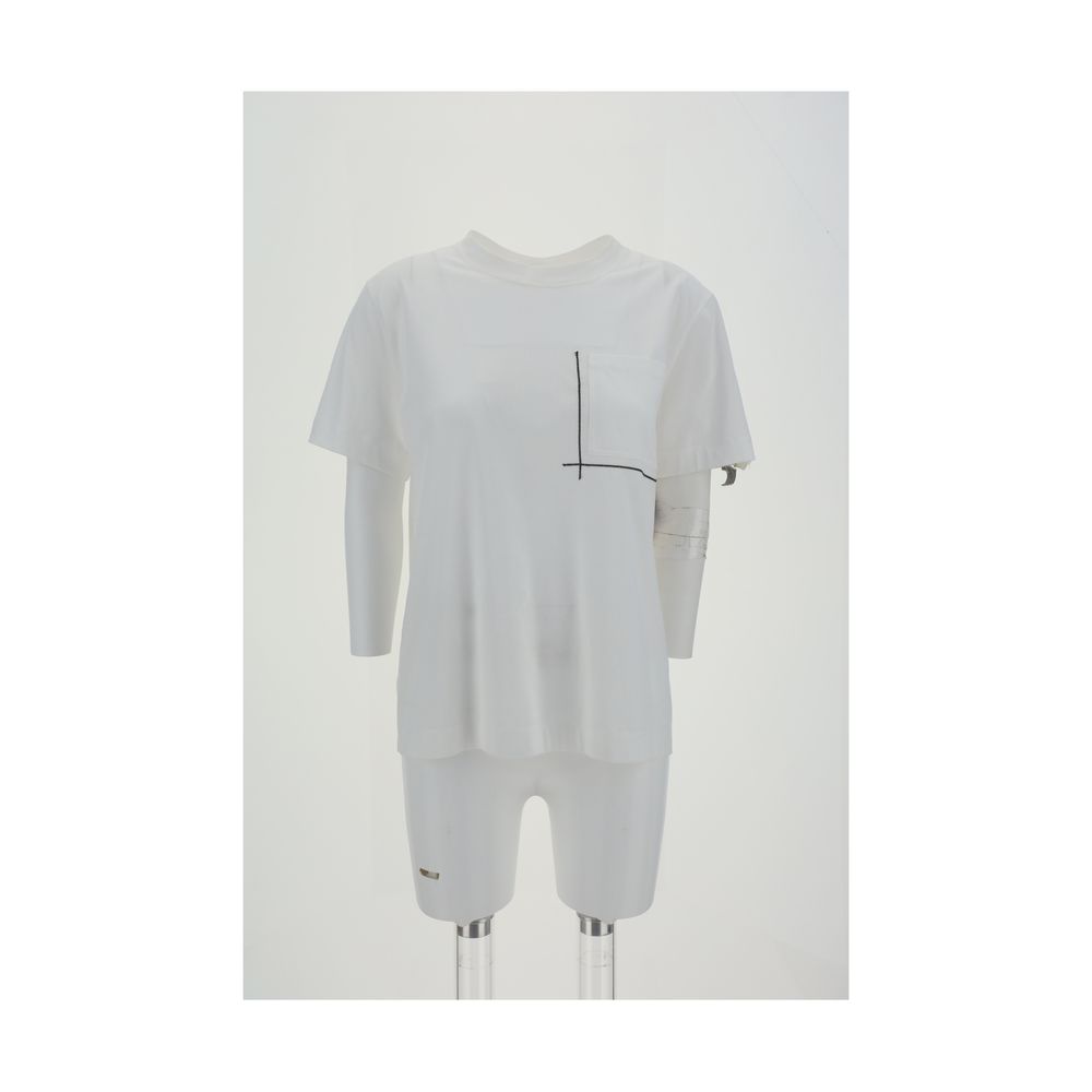 Camiseta Brunello Cucinelli com enfeites