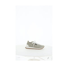 Tênis Brunello Cucinelli com detalhes icônicos