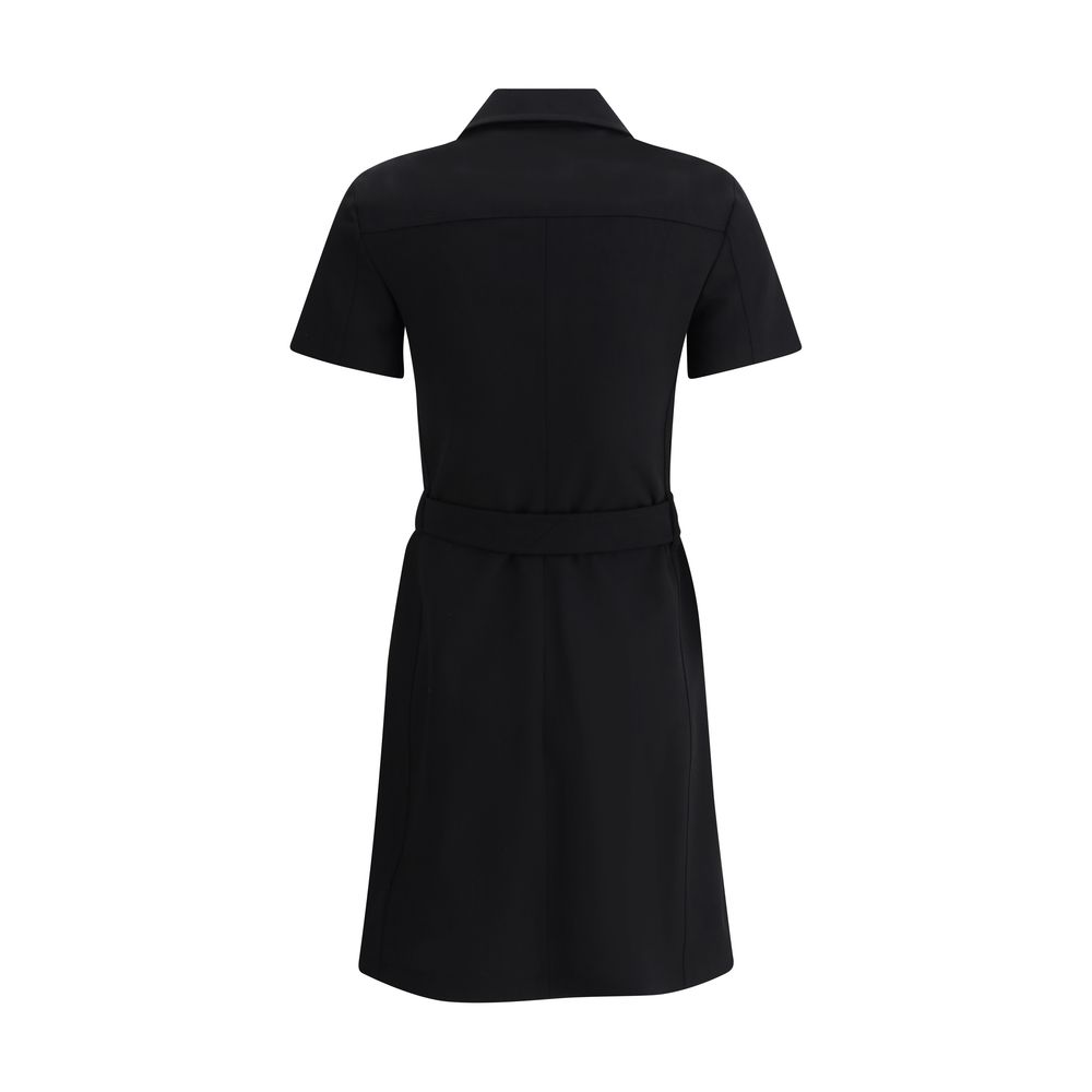 Vestido midi com cinto Burberry
