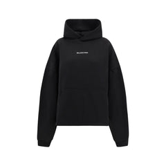 Moletom com capuz com logotipo da Balenciaga