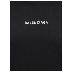 Moletom com capuz com logotipo da Balenciaga