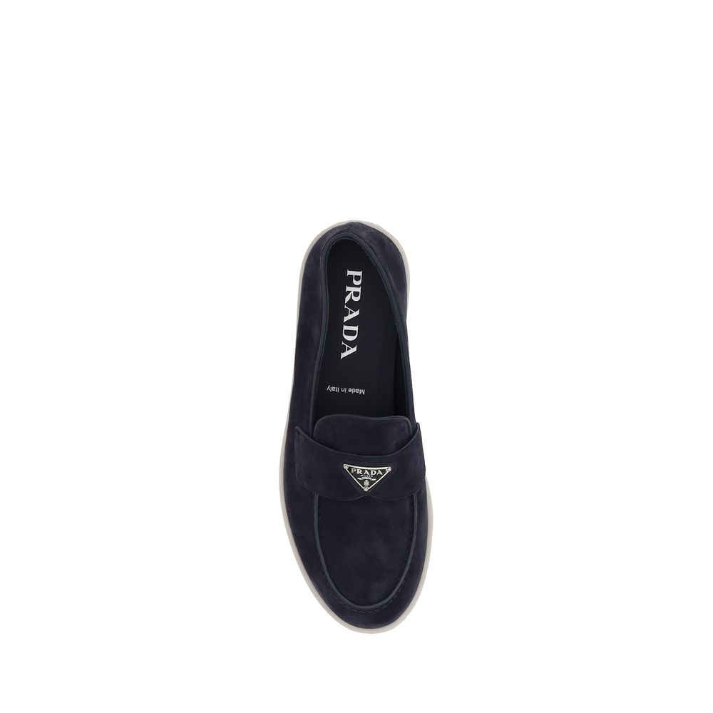 Mocassins de camurça Prada