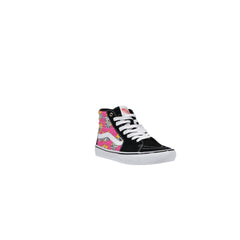 Tênis Vans de couro camurça rosa