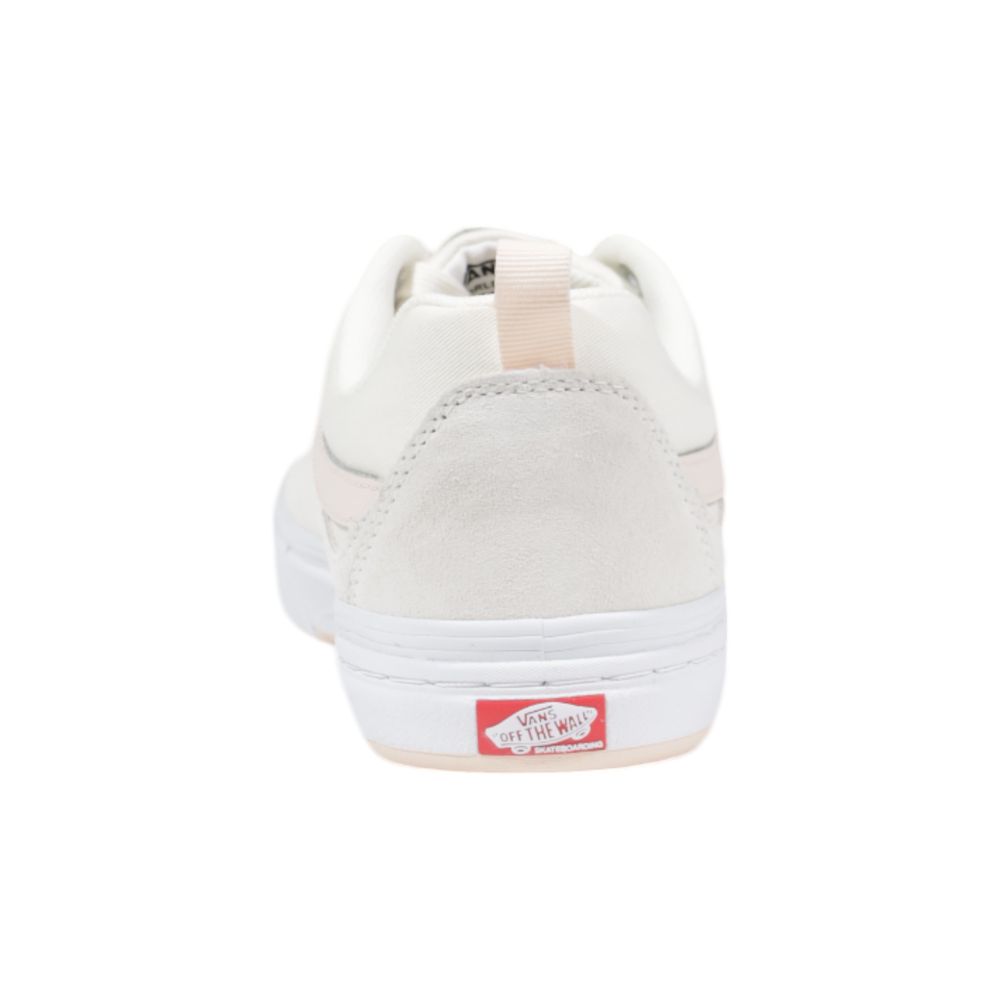 Tênis Vans de couro rosa