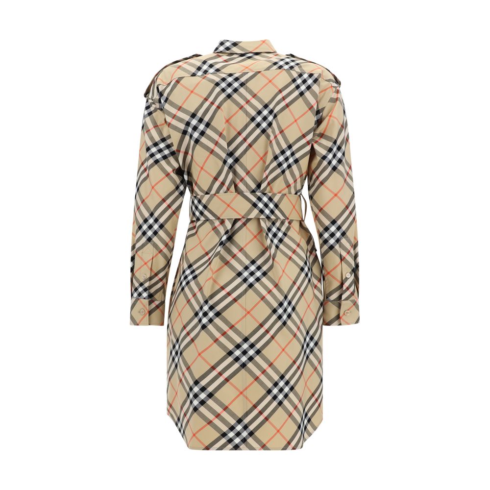 Burberry Vestido Archivio Chemisier