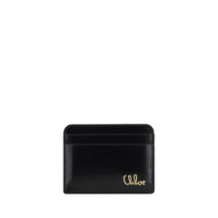 Porta-cartões com o logotipo da Chloé