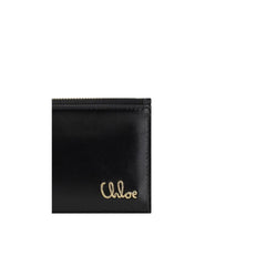 Porta-cartões com logotipo da Chloé