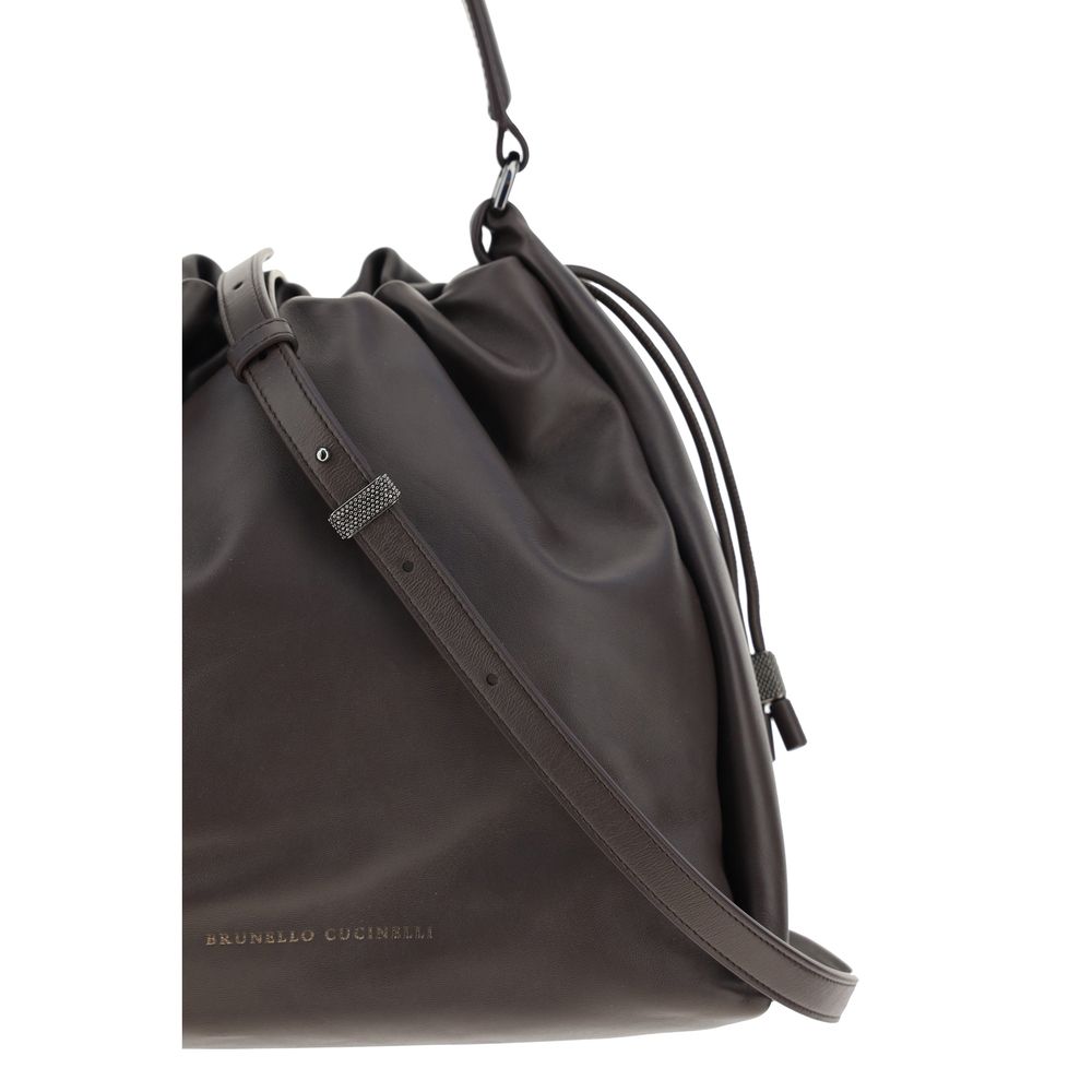Bolsa de Ombro Brunello Cucinelli