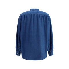 Camisas jeans com babados Valentino