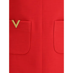 Vestido curto Valentino com recorte