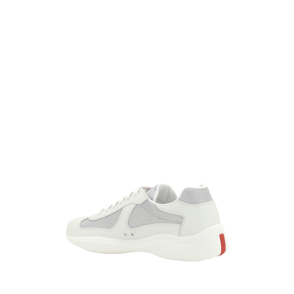 Tênis Prada White Leather America's