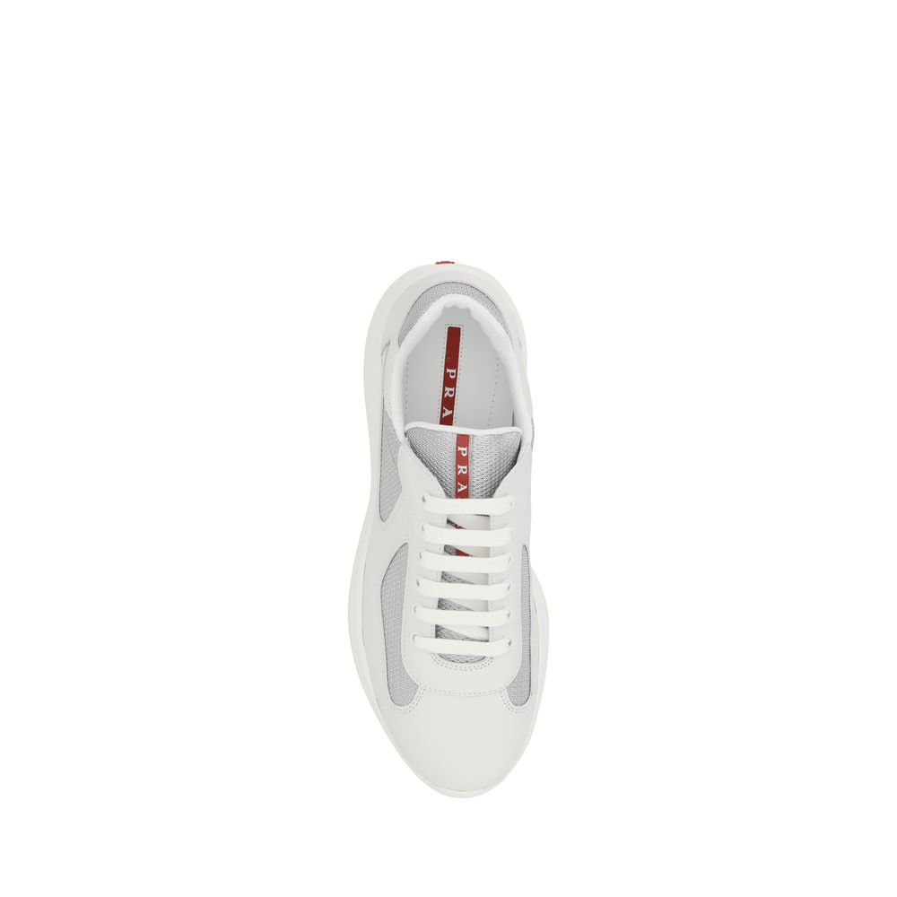 Tênis Prada White Leather America's