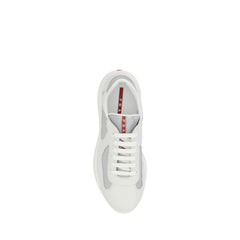 Tênis Prada White Leather America's