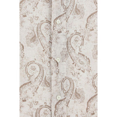 Camisa Brunello Cucinelli com estampa Paisley