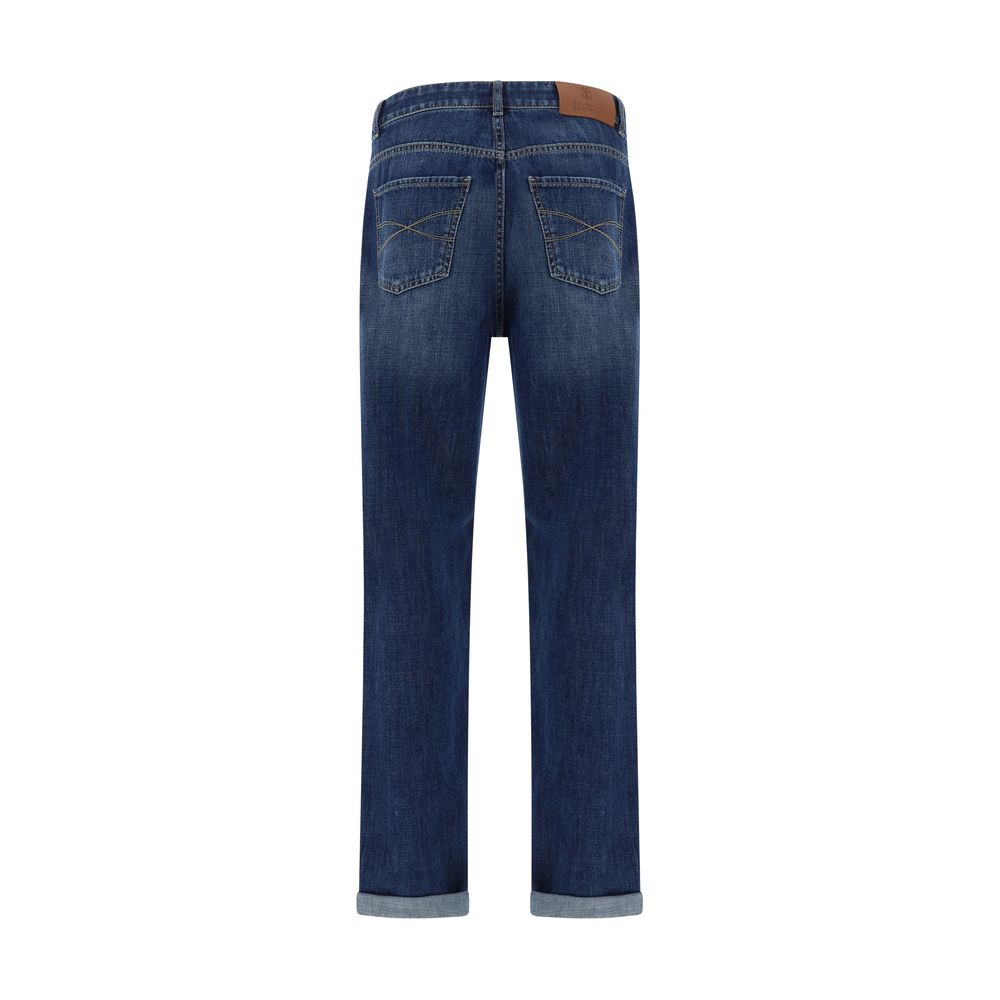 Brunello Cucinelli Jeans com punhos