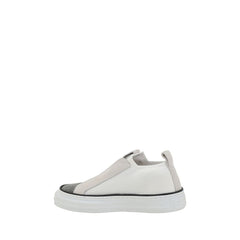 Tênis Brunello Cucinelli com detalhes icônicos