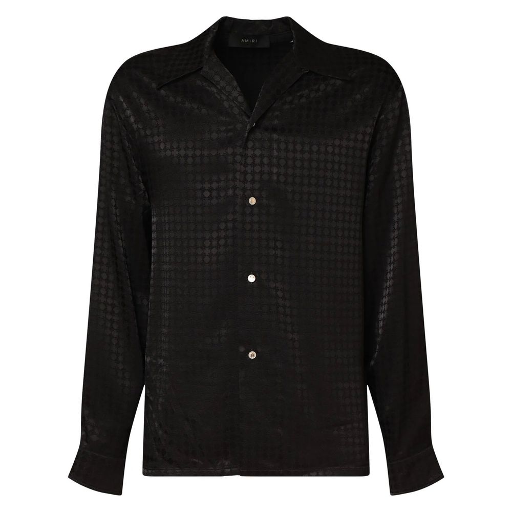 Camisa Amiri Viscose Preta