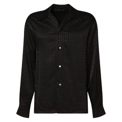 Camisa Amiri Viscose Preta