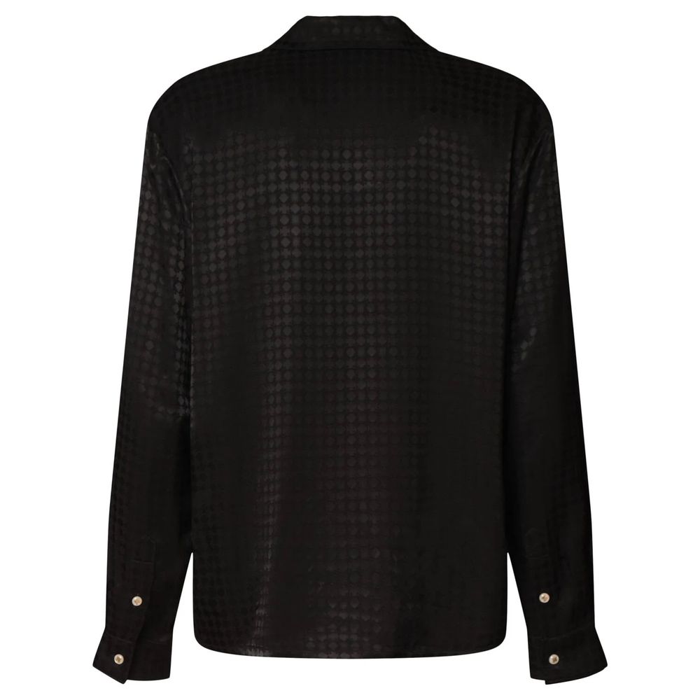 Camisa Amiri Viscose Preta