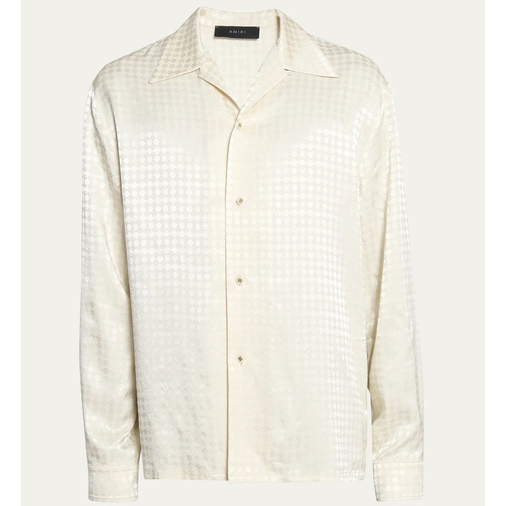 Camisa de viscose branca Amiri