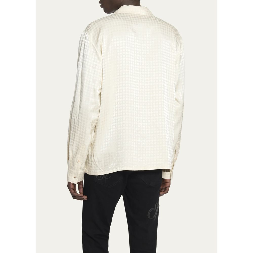 Camisa de viscose branca Amiri